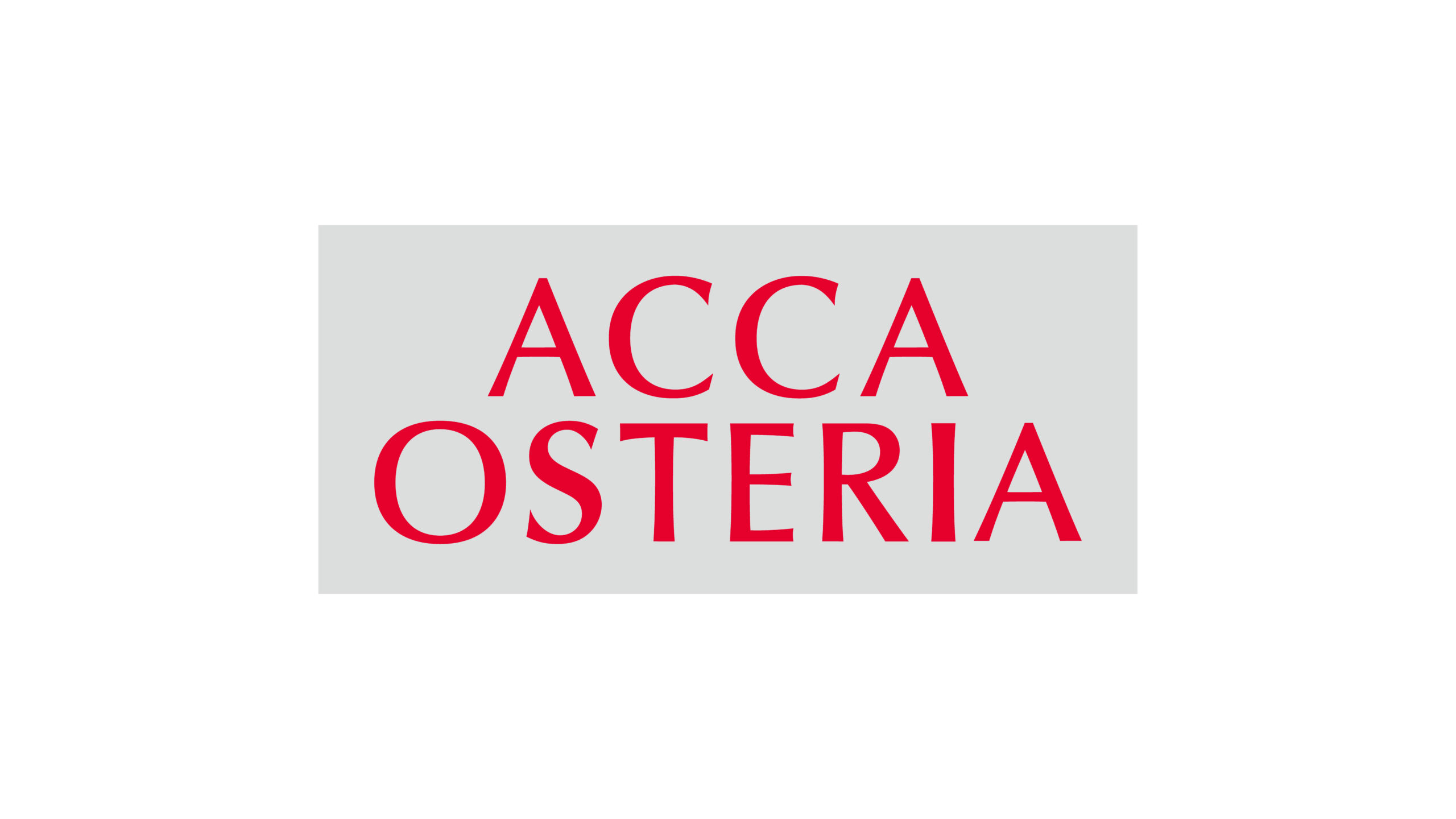 ACCA OSTERIA